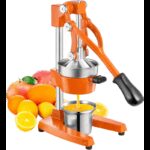 عصارة يدوية ستانلس من يونيفيرسال لون برتقالي