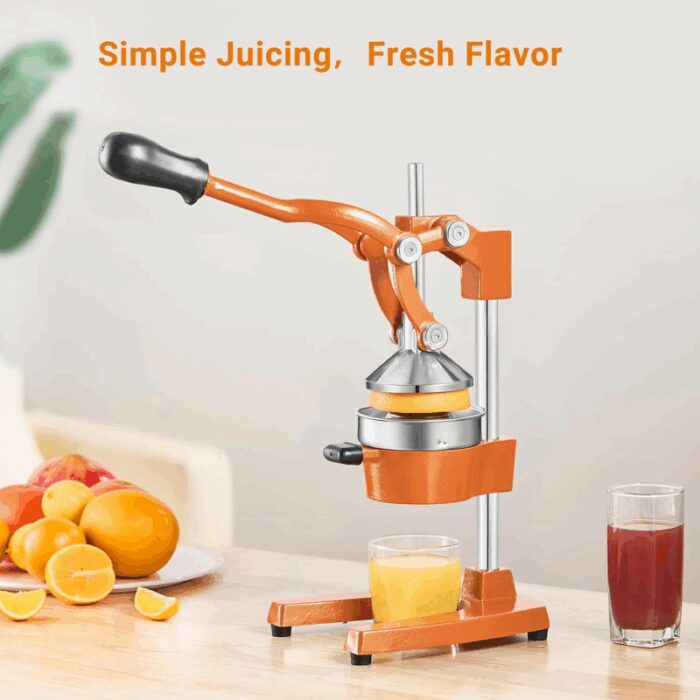⁦عصارة يدوية ستانلس من يونيفيرسال لون برتقالي⁩ - الصورة ⁦2⁩