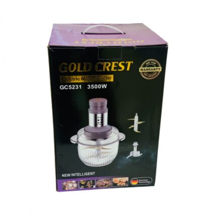 فرامة خضار ملوخية 6 لتر من جولد كرست لون فضي