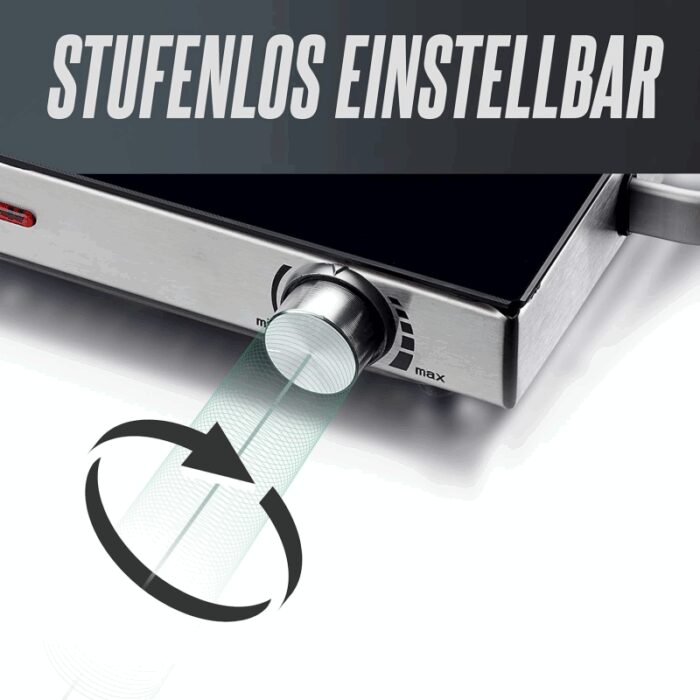 ⁦غاز طباخ كهرباء عين وحده يونفرسال 2000 واط⁩ - الصورة ⁦4⁩