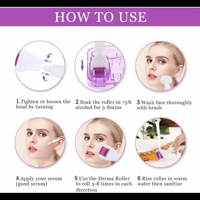 ⁦ماكنة تفتيح المسامات ديرما رولر⁩ - الصورة ⁦4⁩