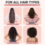 ⁦مشط شعر لون فوشي⁩ - الصورة ⁦5⁩