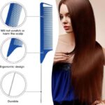 مشط شعر رفيع لون ازرق