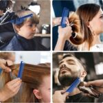 ⁦مشط شعر رفيع لون ازرق⁩ - الصورة ⁦2⁩