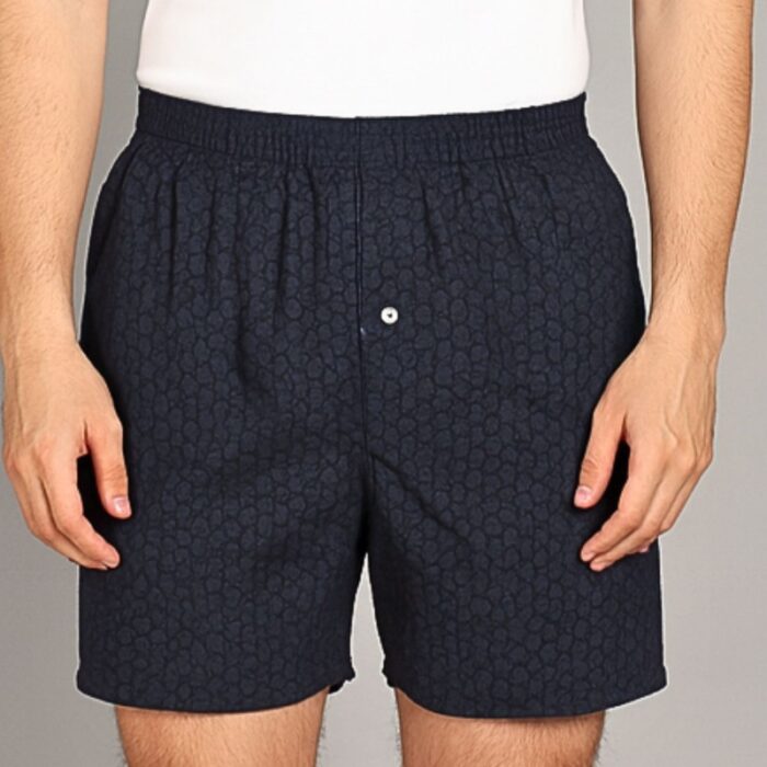 103390714_68d5299373265 بوكسر رجال قطني لون رمادي بأشكال - الصورة 1