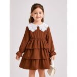 فسطان بناتي لون بني