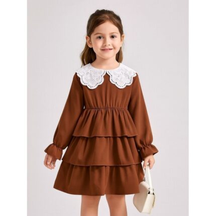 فسطان بناتي لون بني