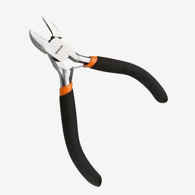 ⁦WOKiN 4.5" Mini Diagonal Cutting Pliers Model 102245 زرادية كهرباء صغيرة⁩ - الصورة ⁦1⁩