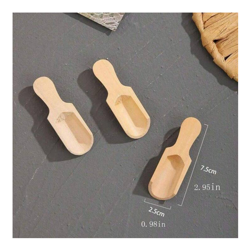 ⁦طقم معالق خشب للبهارات⁩ - الصورة ⁦1⁩