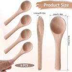 ⁦طقم معالق خشب للبهارات⁩ - الصورة ⁦2⁩