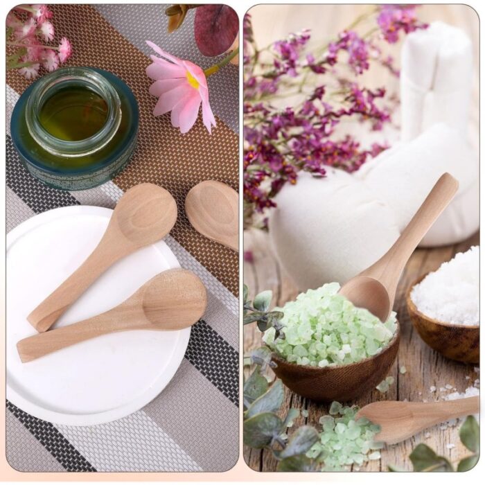 ⁦طقم معالق خشب للبهارات⁩ - الصورة ⁦7⁩