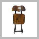 كرسي خشب قابل للطي