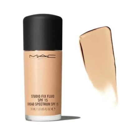 M.A.C Studio Fix Fluid Foundation SPF 15 فاونديشن ماتي مع تحكم بالزيوت درجة NC15