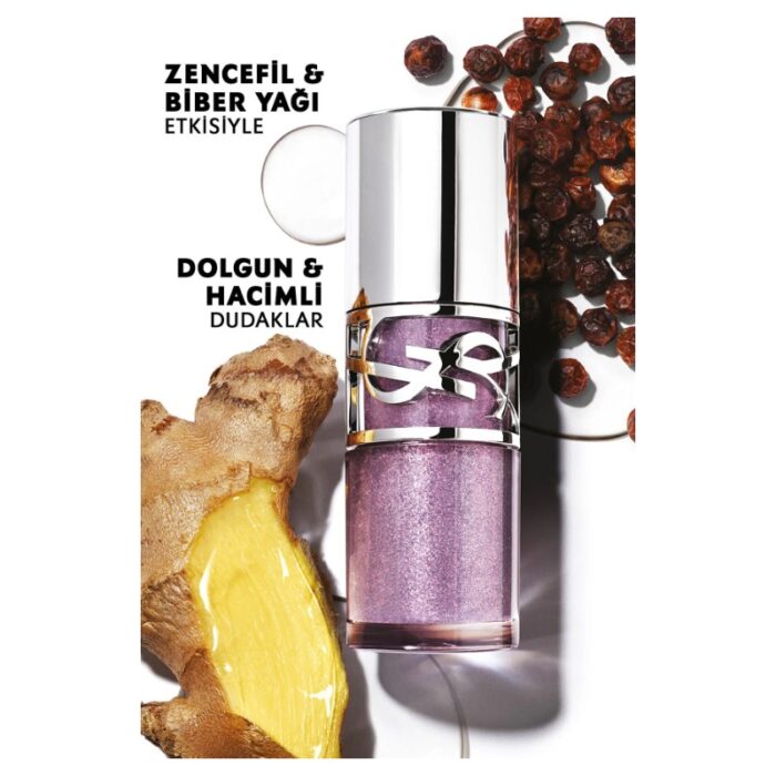 ⁦YSL LIP OIL 1-7 Shade لب جلوس من  سان لوران درجه1thunder stealer⁩ - الصورة ⁦4⁩