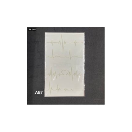 تاتو مؤقت تخطيط نبض / قلب