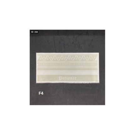 تاتو مؤقت شكل اسوارة مميزة 21×10 سم