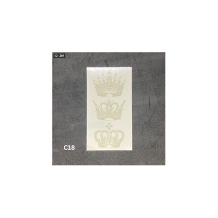 تاتو مؤقت مجموعة تيجان