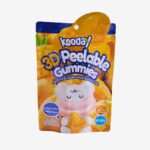 حلوى جيلاتينية قابلة للتقشير ثلاثية الأبعاد 75غ بطعم المانجا Kooday