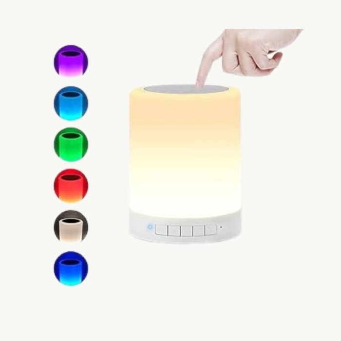 103391072_68da96f0c909e سماعة سبيكر المضيئة تغير الاضاءة عن طريق اللمس - الصورة 1