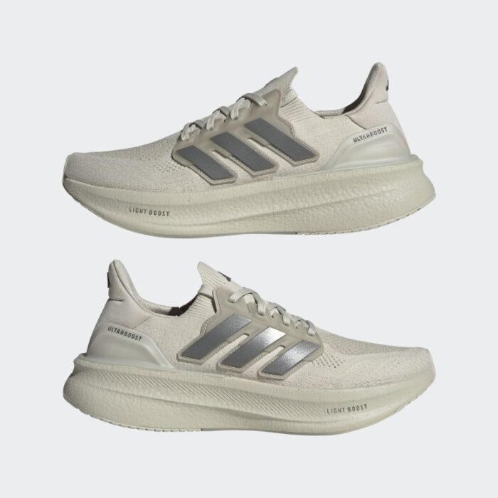 ⁦Adidas Men's Ultraboost 5 Shoes - Beige⁩ - الصورة ⁦10⁩