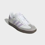 ⁦Adidas Womens' Samba OG Shoes - White⁩ - الصورة ⁦6⁩