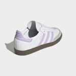⁦Adidas Womens' Samba OG Shoes - White⁩ - الصورة ⁦7⁩