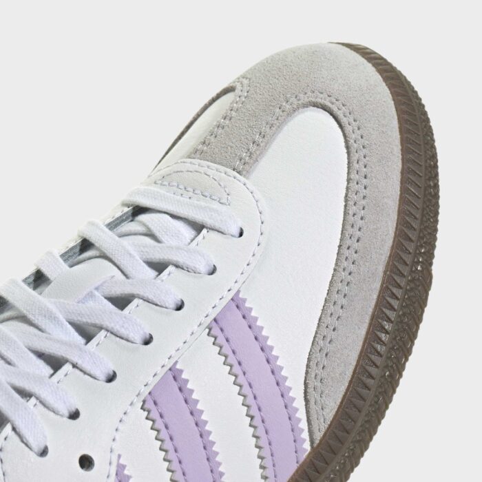 ⁦Adidas Womens' Samba OG Shoes - White⁩ - الصورة ⁦8⁩