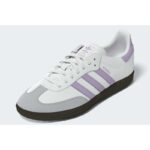 ⁦Adidas Womens' Samba OG Shoes - White⁩ - الصورة ⁦10⁩