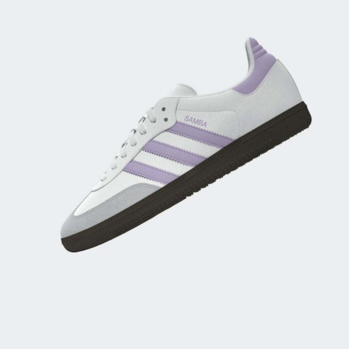⁦Adidas Womens' Samba OG Shoes - White⁩ - الصورة ⁦11⁩