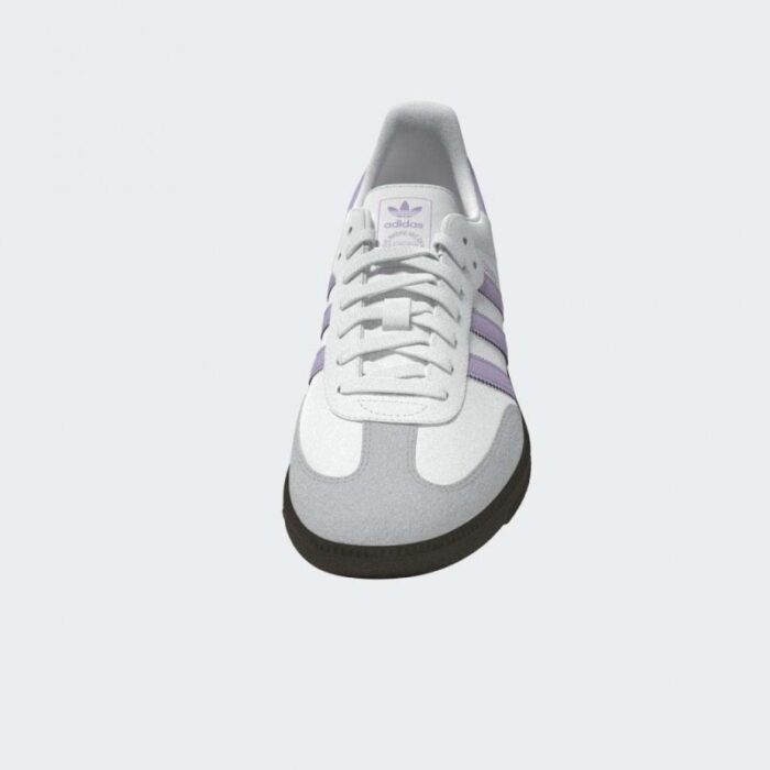 ⁦Adidas Womens' Samba OG Shoes - White⁩ - الصورة ⁦13⁩