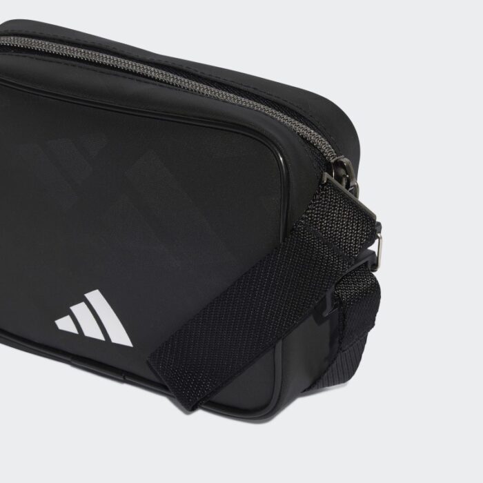 ⁦Adidas Unisex' Monogram Essentials Shoulder Bag- Black⁩ - الصورة ⁦6⁩