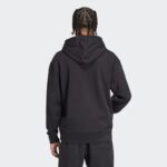 ⁦Adidas Mens' ALL SZN French Terry Hoodie - Black⁩ - الصورة ⁦5⁩
