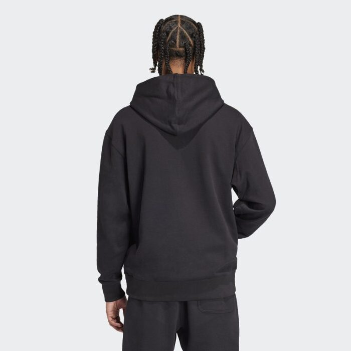 ⁦Adidas Mens' ALL SZN French Terry Hoodie - Black⁩ - الصورة ⁦5⁩