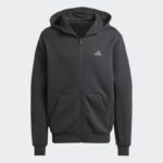 Adidas Mens' Designed for Training Full-Zip Track Jacket - Black