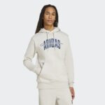 ⁦Adidas Mens' Collegiate Script Graphic Sweatshirt - Beige⁩ - الصورة ⁦4⁩