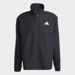 Adidas Mens' Sportswear Basic 3-Stripes Woven Track Suit - Black