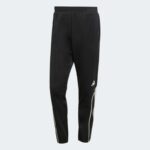 ⁦Adidas Mens' Sportswear 3-Stripes Track Suit - Black⁩ - الصورة ⁦3⁩