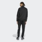 ⁦Adidas Mens' Sportswear 3-Stripes Track Suit - Black⁩ - الصورة ⁦5⁩