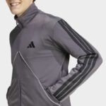 ⁦Adidas Mens' Sportswear Tricot Tiro Inspired Track Suit - Grey⁩ - الصورة ⁦7⁩