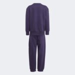 ⁦Adidas Kids' Essentials Joggers Set - Purple⁩ - الصورة ⁦3⁩