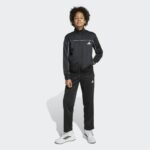 ⁦Adidas Kids' Unisex Tricot Colour Pop Track Suit - Black⁩ - الصورة ⁦4⁩