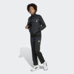 ⁦Adidas Kids' Unisex Tricot Colour Pop Track Suit - Black⁩ - الصورة ⁦6⁩