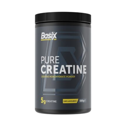 Basix Pure Creatine Monohydrate Powder Unflavoured 500G