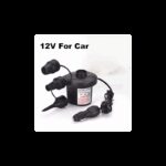 منفاخ هواء يعمل على كهرباء السيارة للكرات و عجال السباحة