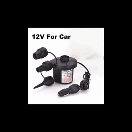 منفاخ هواء يعمل على كهرباء السيارة للكرات و عجال السباحة