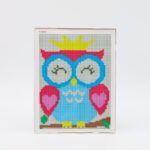 برواز مع مسند خرز حجم 22×17 سم