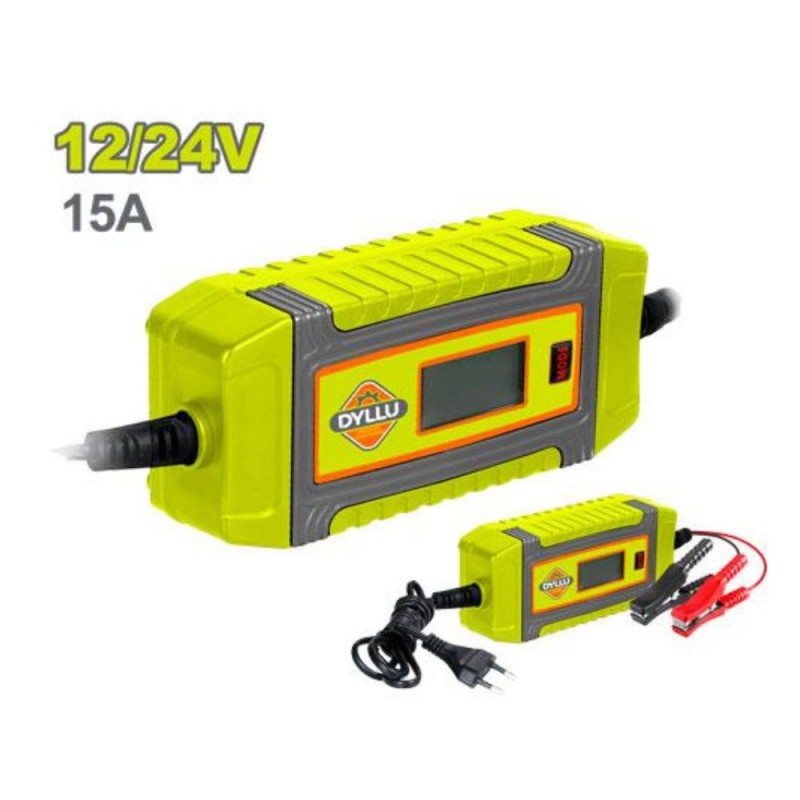 ⁦DYLLU Inverter battery charger 12/24V 12V 15A / 24V 7.5A⁩ - الصورة ⁦1⁩