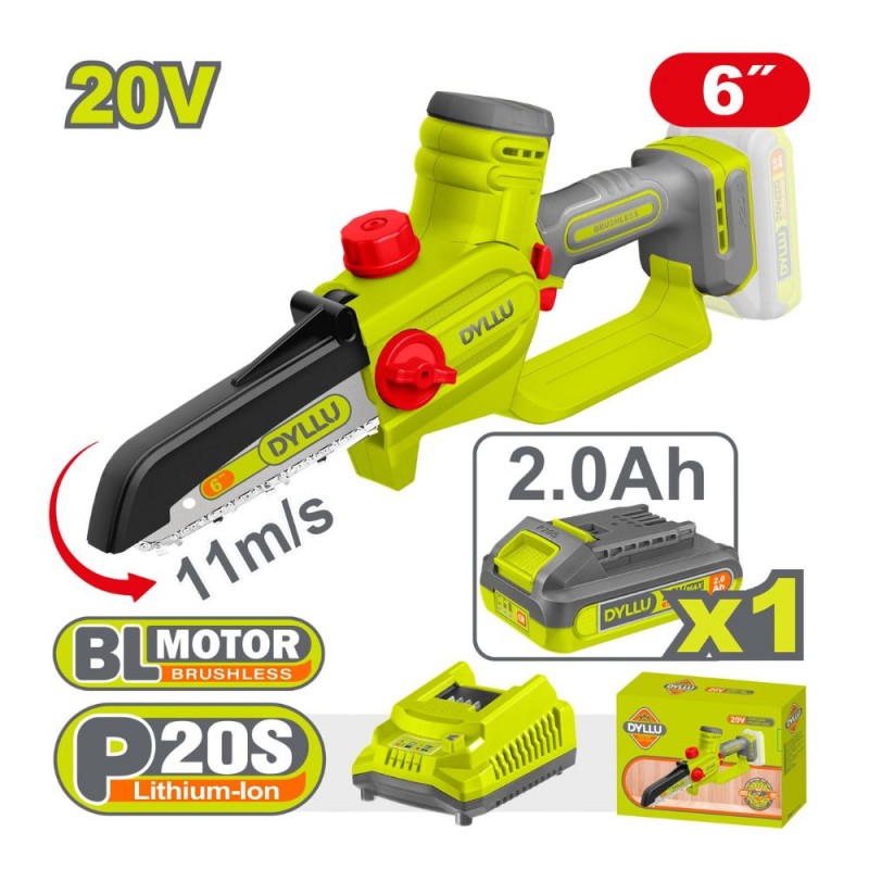 ⁦DYLLU Cordless pruner saw 20V 15CM⁩ - الصورة ⁦1⁩