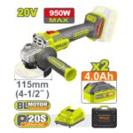 DYLLU Cordless angle grinde 20V 950W