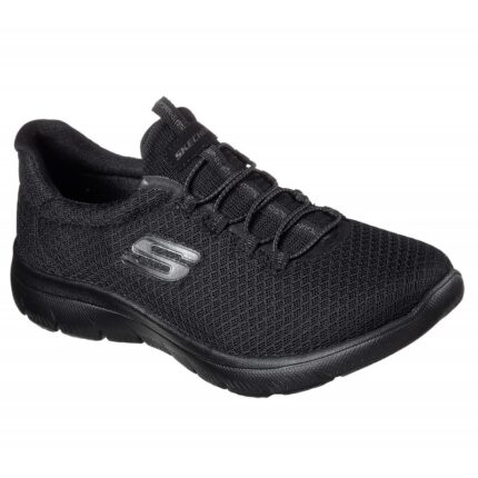 Skechers Women's Summits Shoes حذاء سكيتشرز سوميتس للنساء لون أسود